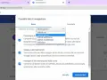 Impostazioni di Chrome per cancellare la cronologia di navigazione. Seleziona "Ultimo giorno" per eliminare i dati di navigazione.