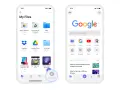 Schermate di un iPhone che mostrano come aggiungere ai preferiti su Safari.