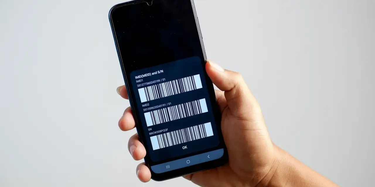 Dettagli IMEI e SN su smartphone, utili per la spusu copertura.