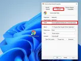 Immagine desktop Windows con icona "Chrome Dark Mode" e finestra proprietà. Il campo "Target" mostra il comando per attivare lo sfondo nero di Google Chrome.