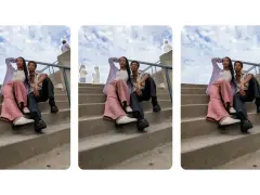 La gomma magica di Google Foto rimuove persone indesiderate dalle foto, come quelle sullo sfondo di questa immagine.