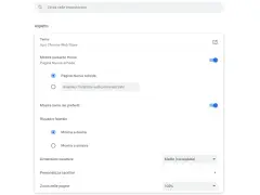 Impostazioni di Chrome: seleziona "Pagina Nuova scheda" per impostare nuova scheda chrome.