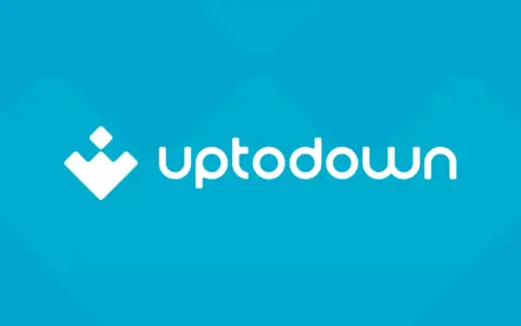 Logo bianco di Uptodown su sfondo blu. Scarica app in modo sicuro con Uptodown.