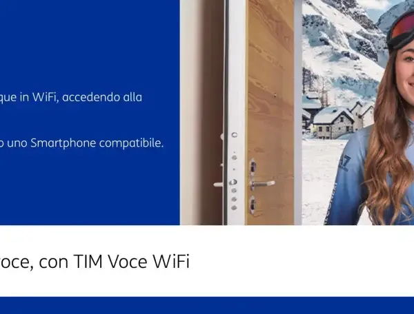 TIM Voce WiFi: parla ovunque con smartphone compatibili. Qualità voce migliorata.