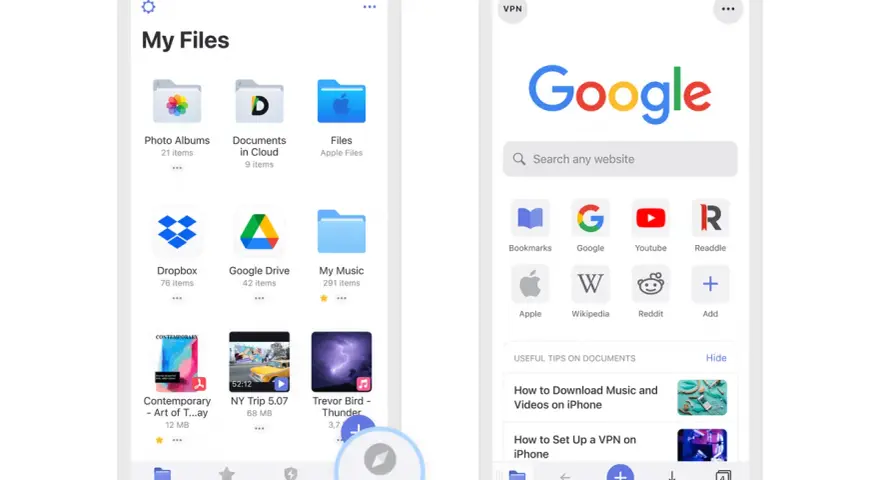 Schermate di un iPhone che mostrano come aggiungere ai preferiti su Safari.